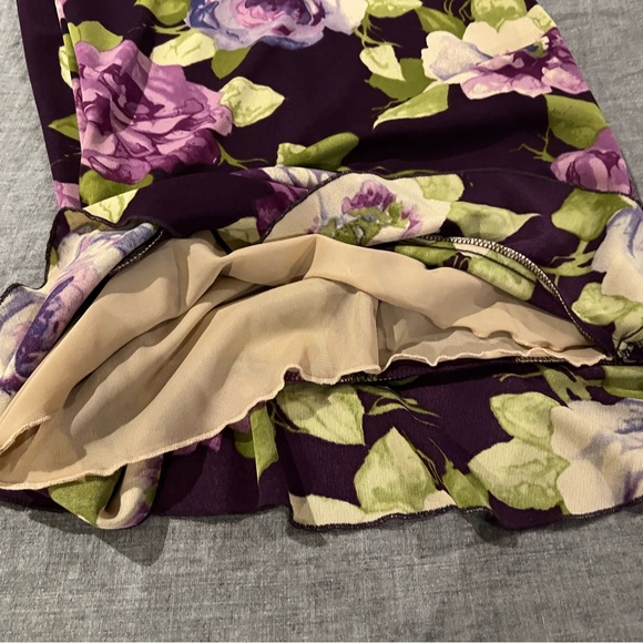 Vintage Floral Print Dress, Size S - Picture 10 of 10